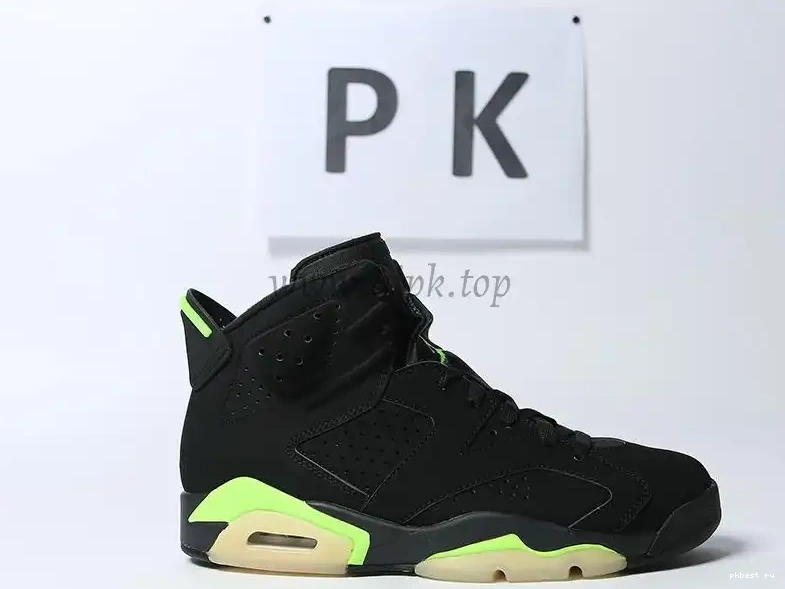 READY Electric PK Green Retro Jordan SHIP MATERIALS TO GOD RETAIL 6 0523